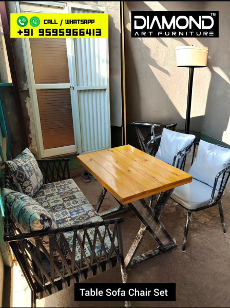 Table Sofa Chair Set