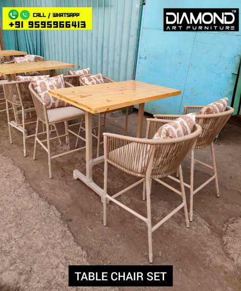 HIGH TABLE CHAIR SET